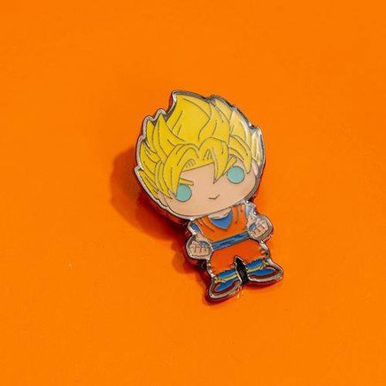 Funko Dragon Ball Z Super Saiyan Goku Pop! Enamel Pin - Entertainment Earth Exclusive - The Mage's Emporium ToyShnip Shopify Collective ToyShnip Used English Toys & Games Japanese Style Comic Book