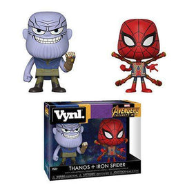 Funko Marvel Avengers Infinity War Thanos and Iron Spider VYNL Figure 2 - Pack - The Mage's Emporium ToyShnip Shopify Collective ToyShnip Used English Toys & Games Japanese Style Comic Book