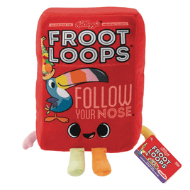 Funko Plush: Kelloggs - Froot Loops Cereal Box Plush - The Mage's Emporium Shumi Toys & Gifts Shopify Collective Shumi Toys & Gifts Used English Plush Japanese Style Comic Book