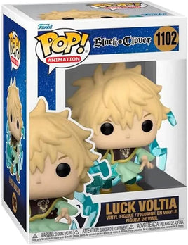 Funko Pop 1102 Black Clover Luck Voltia AAA Anime Exclusive Figure - The Mage's Emporium Super Anime Store Shopify Collective Super Anime Store Used English Figures Japanese Style Comic Book