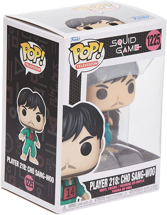 FUNKO POP 1225 TV: Squid Game - Player 218 : Cho Sang - Woo Figure - The Mage's Emporium Super Anime Store Shopify Collective Super Anime Store Used English Figures Japanese Style Comic Book