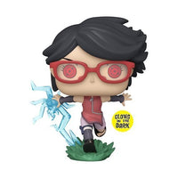 Funko Pop! 1358 Animation - Boruto - Sarada with Sharingan Vinyl Figure - Glow-in-the-Dark Entertainment Earth Exclusive
