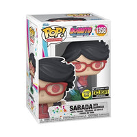 Funko Pop! 1358 Animation - Boruto - Sarada with Sharingan Vinyl Figure - Glow-in-the-Dark Entertainment Earth Exclusive