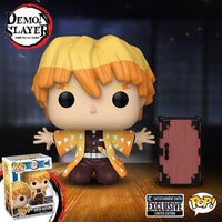 Funko Pop! 1488 - Demon Slayer - Zenitsu Agatsuma Vinyl Figure - Entertainment Earth Exclusive