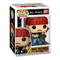 Funko Pop! 207 Rocks - Bret Michaels Vinyl Figure