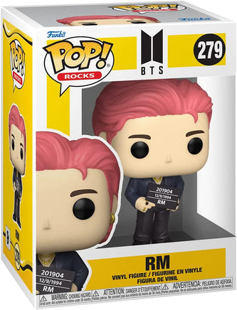 Funko Pop! 279 Rocks: BTS - RM Figure - The Mage's Emporium Super Anime Store Shopify Collective Super Anime Store Used English Figures Japanese Style Comic Book