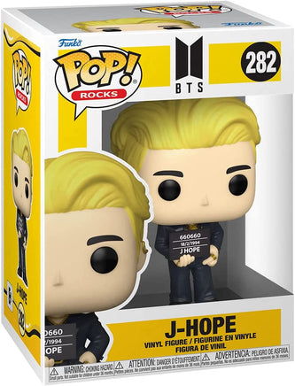 Funko Pop! 282 Rocks: BTS - J - Hope Figure - The Mage's Emporium Super Anime Store Shopify Collective Super Anime Store Used English Keychain Japanese Style Comic Book