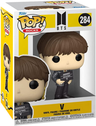 Funko Pop! 284 Rocks: BTS - V Figure - The Mage's Emporium Super Anime Store Shopify Collective Super Anime Store Used English Figures Japanese Style Comic Book