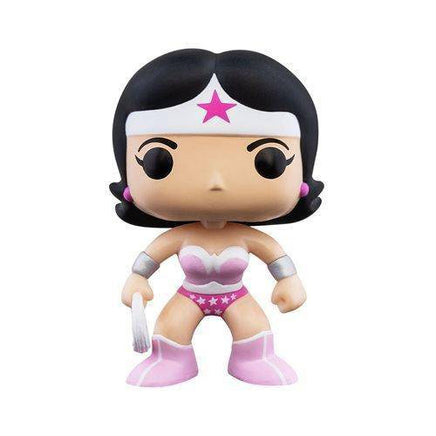 Funko Pop! 350 Heroes - Wonder Woman Breast Cancer Awareness Vinyl Figure - The Mage's Emporium ToyShnip Shopify Collective ToyShnip Used English Action Figure Japanese Style Comic Book
