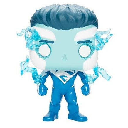 Funko Pop! 419 Heroes - Superman (Blue) Vinyl Figure - 2021 Convention Exclusive - The Mage's Emporium ToyShnip Shopify Collective ToyShnip Used English Action Figure Japanese Style Comic Book