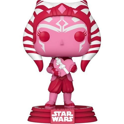 Funko Pop! 496 - Star Wars Valentines Ahsoka Bobble Head - The Mage's Emporium ToyShnip Shopify Collective ToyShnip Used English Action Figure Japanese Style Comic Book