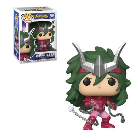 Funko POP 809 Anime: Saint Seiya Andromeda Shun Figure - The Mage's Emporium Super Anime Store Shopify Collective Super Anime Store Used English Figures Japanese Style Comic Book