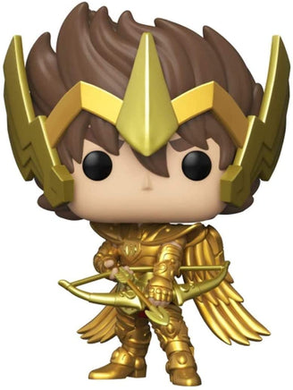 Funko POP 811 Anime: Saint Seiya Sagittarius Seiya Alliance Exclusive Figure - The Mage's Emporium Super Anime Store Shopify Collective Super Anime Store Used English Figures Japanese Style Comic Book