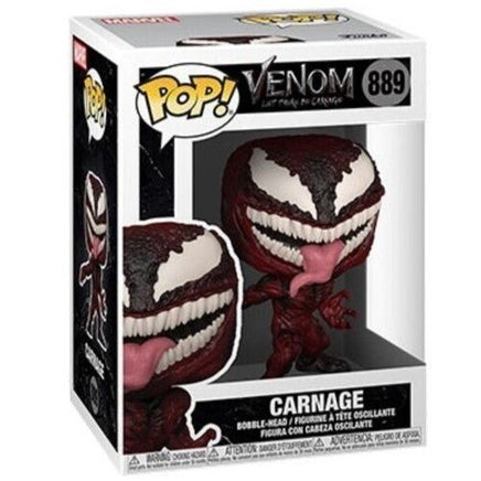 Funko Pop! 889 Marvel - Venom: Let There be Carnage Carnage Vinyl Figure - The Mage's Emporium ToyShnip Shopify Collective ToyShnip Used English Action Figure Japanese Style Comic Book