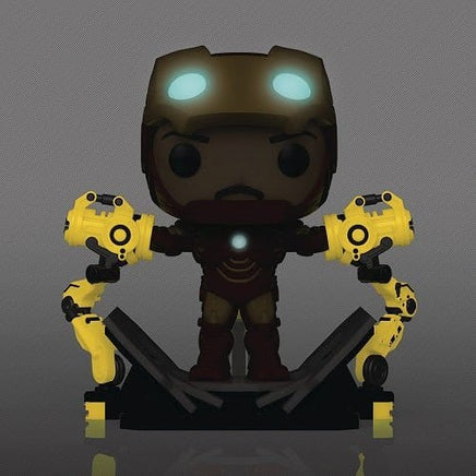 Funko Pop! 905 - Marvel Iron Man with Gantry Glow - in - the - Dark Deluxe Vinyl Bobble Head - PX - The Mage's Emporium ToyShnip Shopify Collective ToyShnip Used English Action Figure Japanese Style Comic Book