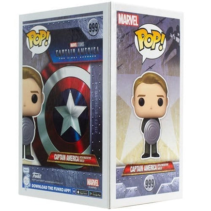 Funko Pop! 999 Marvel - Captain America with Prototype Shield Vinyl Figure - Entertainment Earth Exclusive - The Mage's Emporium ToyShnip Shopify Collective ToyShnip Used English Toys & Games Japanese Style Comic Book