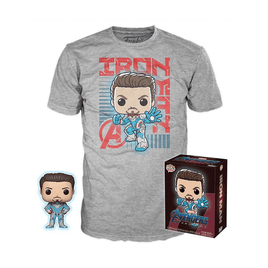 Funko POP! and Tee: Avengers: Endgame - Iron Man Collectors Box Target Exclusive [READ DESCRIPTION] - The Mage's Emporium Shumi Toys & Gifts Shopify Collective Shumi Toys & Gifts Used English Exclusives Japanese Style Comic Book
