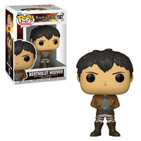 Funko POP! Attack on Titan - Season 3 Bertholdt Hoover Vinyl Figure #1167 - The Mage's Emporium Shumi Toys & Gifts Shopify Collective Shumi Toys & Gifts Used English POP! Vinyl Japanese Style Comic Book