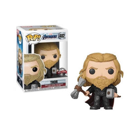 Funko POP! Avengers: Endgame - Thor with Mjolnir and Stormbreaker Vinyl Figure #482 Special Edition Exclusive - The Mage's Emporium Shumi Toys & Gifts Shopify Collective Shumi Toys & Gifts Used English Exclusives Japanese Style Comic Book