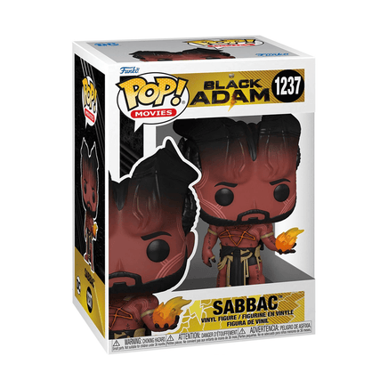 Funko POP! Black Adam - Sabbac Vinyl Figure #1237 - The Mage's Emporium Shumi Toys & Gifts Shopify Collective Shumi Toys & Gifts Used English POP! Vinyl Japanese Style Comic Book