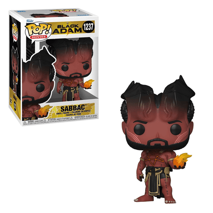 Funko POP! Black Adam - Sabbac Vinyl Figure #1237 - The Mage's Emporium Shumi Toys & Gifts Shopify Collective Shumi Toys & Gifts Used English POP! Vinyl Japanese Style Comic Book