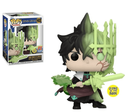 Funko POP! Black Clover - Yuno (Spirit of Zephyr) Figure #1422 Preview Exclusives (PX) - The Mage's Emporium Shumi Toys & Gifts Shopify Collective Shumi Toys & Gifts Used English Exclusives Japanese Style Comic Book