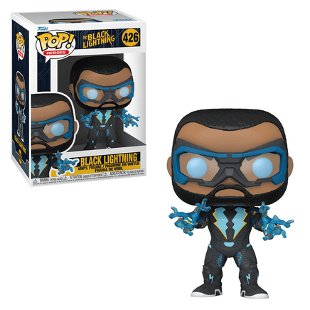 Funko POP! Black Lightning - Black Lightning Vinyl Figure #426 - The Mage's Emporium Shumi Toys & Gifts Shopify Collective Shumi Toys & Gifts Used English POP! Vinyl Japanese Style Comic Book