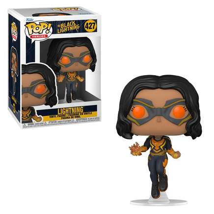 Funko POP! Black Lightning - Lightning Vinyl Figure #427 - The Mage's Emporium Shumi Toys & Gifts Shopify Collective Shumi Toys & Gifts Used English POP! Vinyl Japanese Style Comic Book