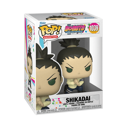 Funko POP! Boruto: Naruto Next Generations - Shikadai Vinyl Figure #1039 - The Mage's Emporium Shumi Toys & Gifts Shopify Collective Shumi Toys & Gifts Used English POP! Vinyl Japanese Style Comic Book