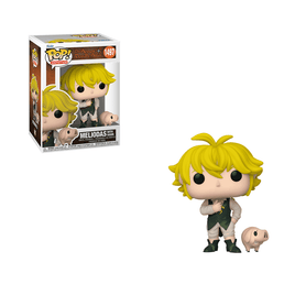 Funko POP! & Buddy: The Seven Deadly Sins - Meliodas with Hawk Vinyl Figure #1497 - The Mage's Emporium Shumi Toys & Gifts Shopify Collective Shumi Toys & Gifts Used English POP! Vinyl Japanese Style Comic Book