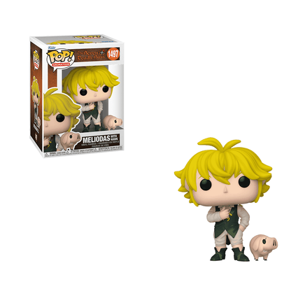 Funko POP! & Buddy: The Seven Deadly Sins - Meliodas with Hawk Vinyl Figure #1497 - The Mage's Emporium Shumi Toys & Gifts Shopify Collective Shumi Toys & Gifts Used English POP! Vinyl Japanese Style Comic Book