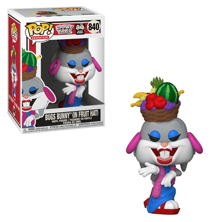 Funko POP! Bugs Bunny 80th - Bugs in Fruit Hat Vinyl Figure #840 - The Mage's Emporium Shumi Toys & Gifts Shopify Collective Shumi Toys & Gifts Used English POP! Vinyl Japanese Style Comic Book