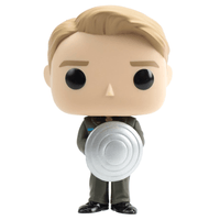 Funko POP! Captain America: The First Avenger - Captain America with Prototype Shield Vinyl Figure #999 Entertainment Earth Exclusive - The Mage's Emporium Shumi Toys & Gifts Shopify Collective Shumi Toys & Gifts Used English Exclusives Japanese Style Comic Book