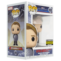 Funko POP! Captain America: The First Avenger - Captain America with Prototype Shield Vinyl Figure #999 Entertainment Earth Exclusive - The Mage's Emporium Shumi Toys & Gifts Shopify Collective Shumi Toys & Gifts Used English Exclusives Japanese Style Comic Book