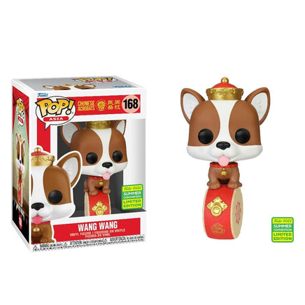 Funko POP! Chinese Acrobatics - Wang Wang Vinyl Figure #168 Summer Convention 2022 Exclusive - The Mage's Emporium Shumi Toys & Gifts Shopify Collective Shumi Toys & Gifts Used English Exclusives Japanese Style Comic Book