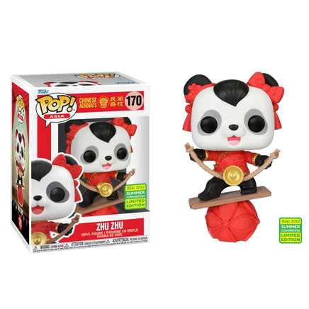 Funko POP! Chinese Acrobatics - Zhu Zhu Vinyl Figure #170 Summer Convention 2022 Exclusive - The Mage's Emporium Shumi Toys & Gifts Shopify Collective Shumi Toys & Gifts Used English Exclusives Japanese Style Comic Book