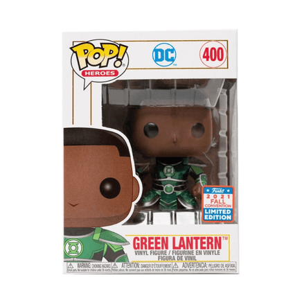 Funko POP! DC Heroes Imperial Palace - Green Lantern (Metallic) Vinyl Figure #400 2021 Fall Convention Exclusive - The Mage's Emporium Shumi Toys & Gifts Shopify Collective Shumi Toys & Gifts Used English Exclusives Japanese Style Comic Book
