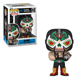 Funko POP! DC Super Heroes: Dia De Los - Bane Vinyl Figure #412 - The Mage's Emporium Shumi Toys & Gifts Shopify Collective Shumi Toys & Gifts Used English POP! Vinyl Japanese Style Comic Book