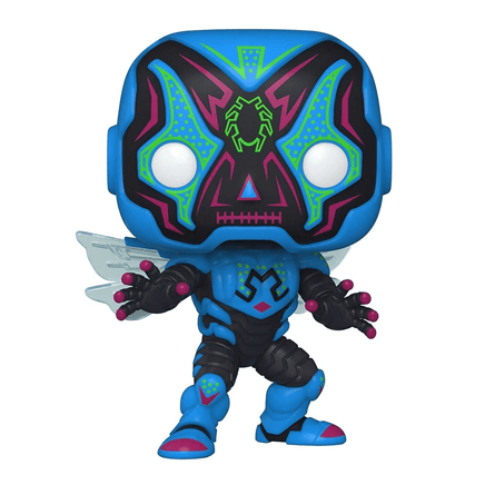 Funko POP! DC Super Heroes: Dia De Los - Blue Beetle Vinyl Figure #410 - The Mage's Emporium Shumi Toys & Gifts Shopify Collective Shumi Toys & Gifts Used English POP! Vinyl Japanese Style Comic Book
