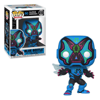 Funko POP! DC Super Heroes: Dia De Los - Blue Beetle Vinyl Figure #410 - The Mage's Emporium Shumi Toys & Gifts Shopify Collective Shumi Toys & Gifts Used English POP! Vinyl Japanese Style Comic Book