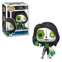 Funko POP! DC Super Heroes: Dia De Los - Green Lantern (Jessica Cruz) Vinyl Figure #411 - The Mage's Emporium Shumi Toys & Gifts Shopify Collective Shumi Toys & Gifts Used English POP! Vinyl Japanese Style Comic Book