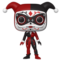 Funko POP! DC Super Heroes: Dia De Los - Harley Quinn Vinyl Figure #413 - The Mage's Emporium Shumi Toys & Gifts Shopify Collective Shumi Toys & Gifts Used English POP! Vinyl Japanese Style Comic Book