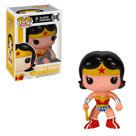 Funko POP! DC Super Heroes - Wonder Woman Vinyl Figure #8 - The Mage's Emporium Shumi Toys & Gifts Shopify Collective Shumi Toys & Gifts Used English POP! Vinyl Japanese Style Comic Book