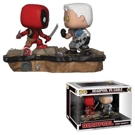 Funko POP! Deadpool - Deadpool Vs Cable Comic Moments Vinyl Figure #318 - The Mage's Emporium Shumi Toys & Gifts Shopify Collective Shumi Toys & Gifts Used English POP! Movie Moment Japanese Style Comic Book
