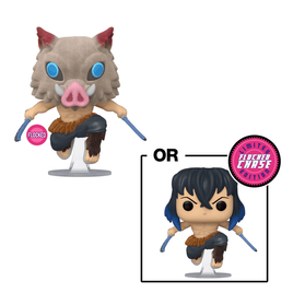 Funko POP! Demon Slayer: Kimetsu no Yaiba - Inosuke Hashibira (Flocked) Vinyl Figure #875 Chalice Exclusive - The Mage's Emporium Shumi Toys & Gifts Shopify Collective Shumi Toys & Gifts Used English Exclusives Japanese Style Comic Book
