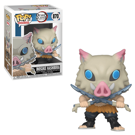 Funko POP! Demon Slayer: Kimetsu no Yaiba - Inosuke Hashibira Vinyl Figure #870 - The Mage's Emporium Shumi Toys & Gifts Shopify Collective Shumi Toys & Gifts Used English POP! Vinyl Japanese Style Comic Book