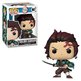 Funko POP! Demon Slayer: Kimetsu no Yaiba - Tanjiro Kamado Vinyl Figure #867 - The Mage's Emporium Shumi Toys & Gifts Shopify Collective Shumi Toys & Gifts Used English POP! Vinyl Japanese Style Comic Book