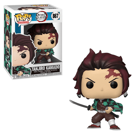 Funko POP! Demon Slayer: Kimetsu no Yaiba - Tanjiro Kamado Vinyl Figure #867 - The Mage's Emporium Shumi Toys & Gifts Shopify Collective Shumi Toys & Gifts Used English POP! Vinyl Japanese Style Comic Book