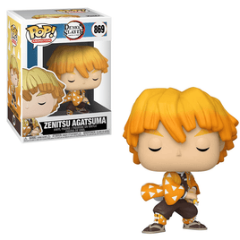 Funko POP! Demon Slayer: Kimetsu no Yaiba - Zenitsu Agatsuma Vinyl Figure #869 - The Mage's Emporium Shumi Toys & Gifts Shopify Collective Shumi Toys & Gifts Used English POP! Vinyl Japanese Style Comic Book