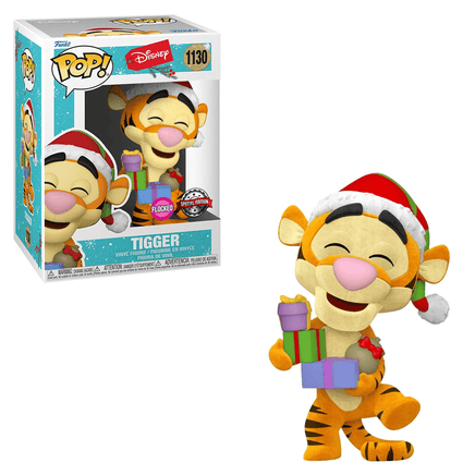 Funko POP! Disney: Holiday - Tigger (Flocked) Vinyl Figure #1130 Special Edition Exclusive - The Mage's Emporium Shumi Toys & Gifts Shopify Collective Shumi Toys & Gifts Used English Exclusives Japanese Style Comic Book